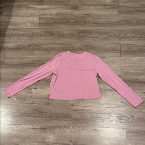 lululemon athletica Pink Long Sleeve Tee
